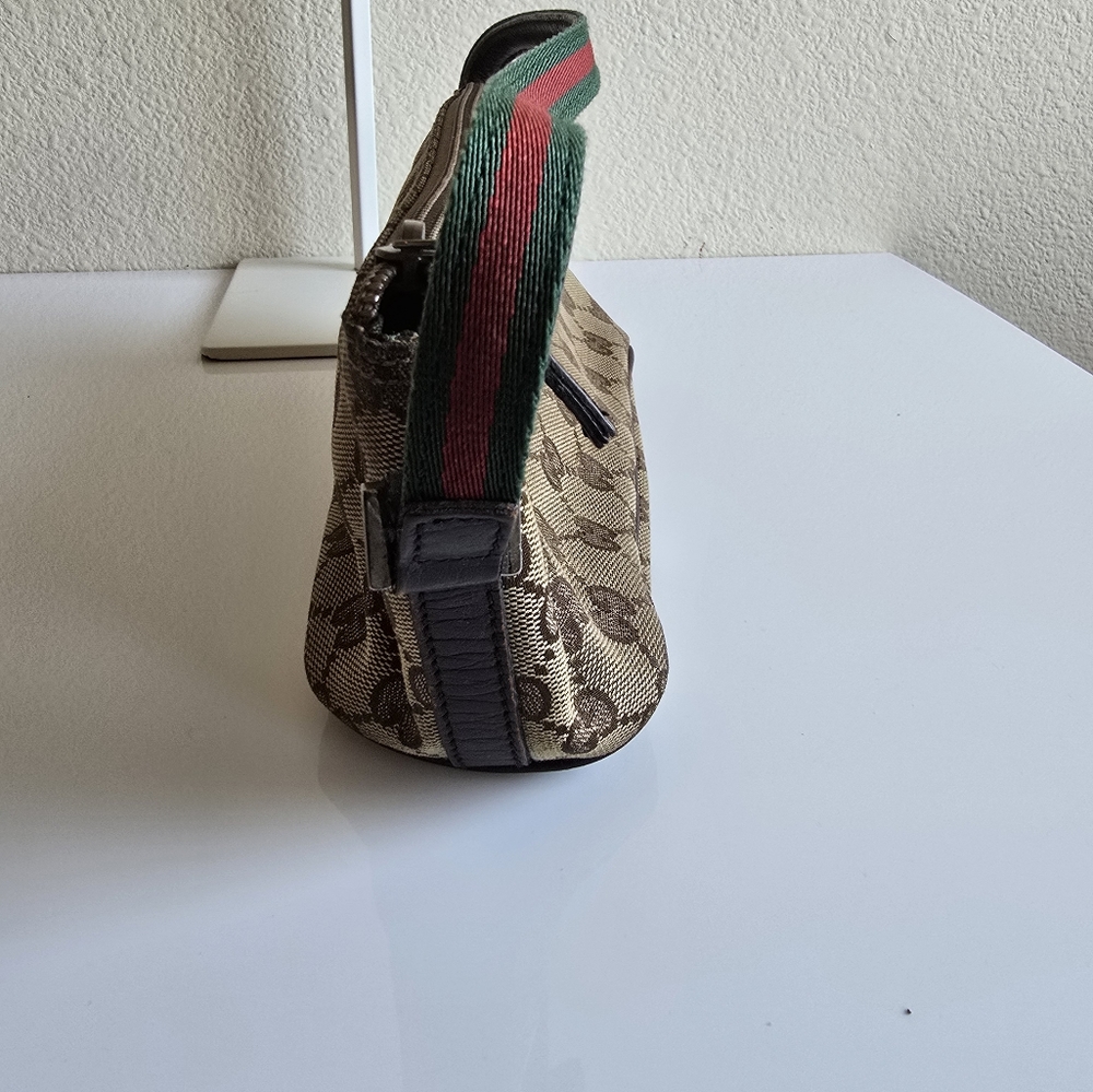 Gucci GG Canvas Boat Bag Brown - Picture 8 of 16